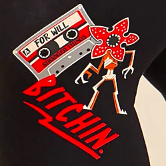 ♥️NWT VINTAGE TORRID LEGGING - DEMOGORGON STRANGER THINGS LEGGING PLUS SIZE - Picture 2 of 11